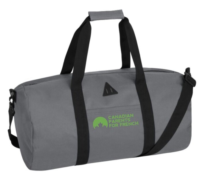Retro Barrel Duffel Bag