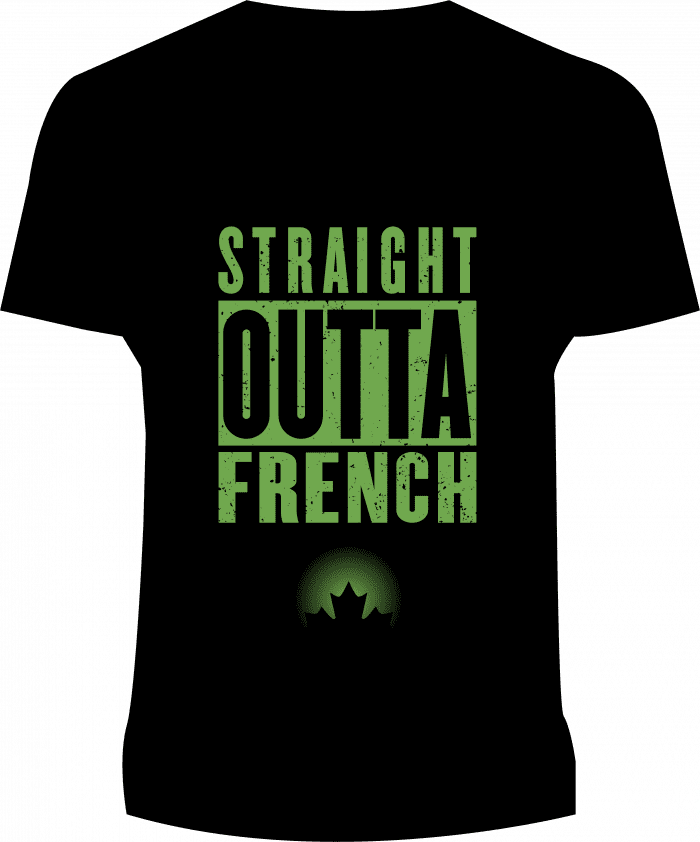 STRAIGHT OUTTA FRENCH T-SHIRT
