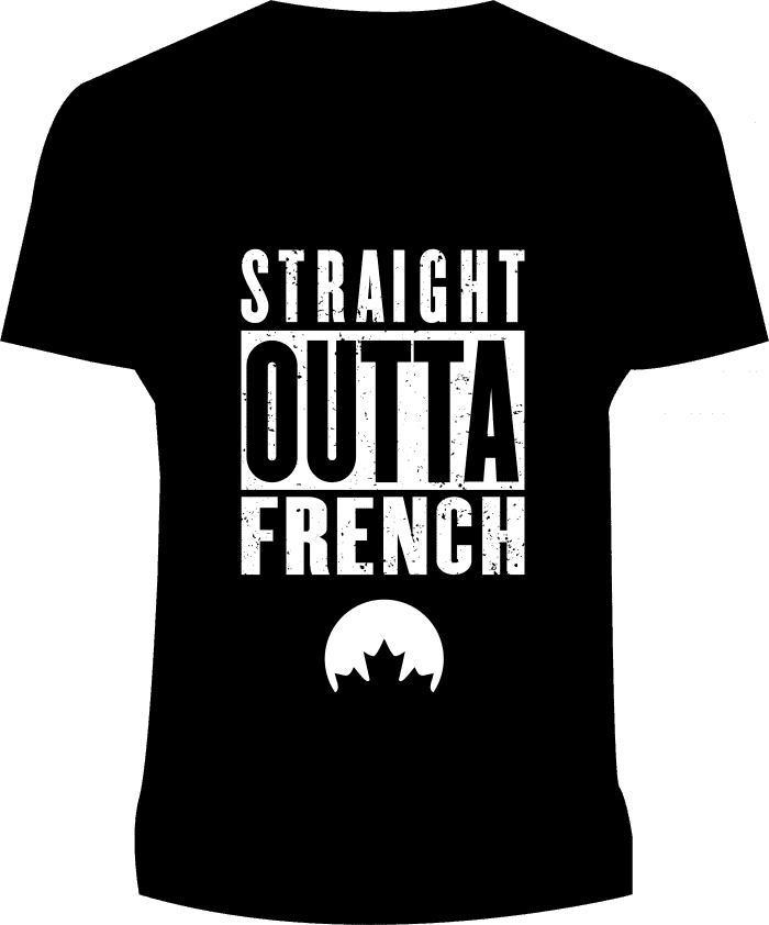 STRAIGHT OUTTA FRENCH T-SHIRT - Image 2