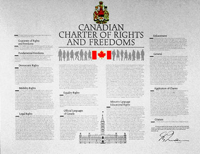 Canadian Charter of Rights and Freedoms
